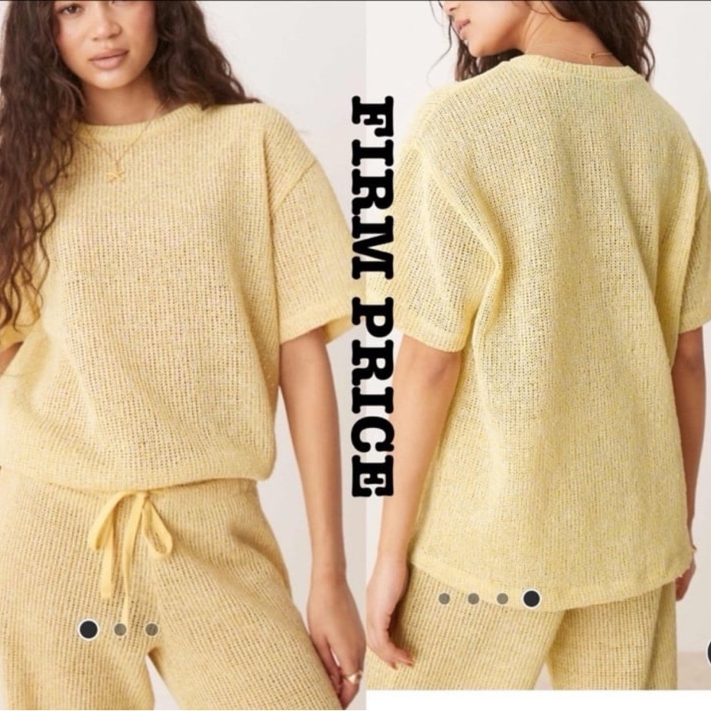 Cute Crochet Crew Neck Top